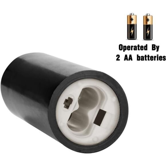 New Flameless Candles Led Candles Pack of 9 (H 4" 5" 6" 7" 8" 9" x D 2.2") Black - Picture 12 of 16